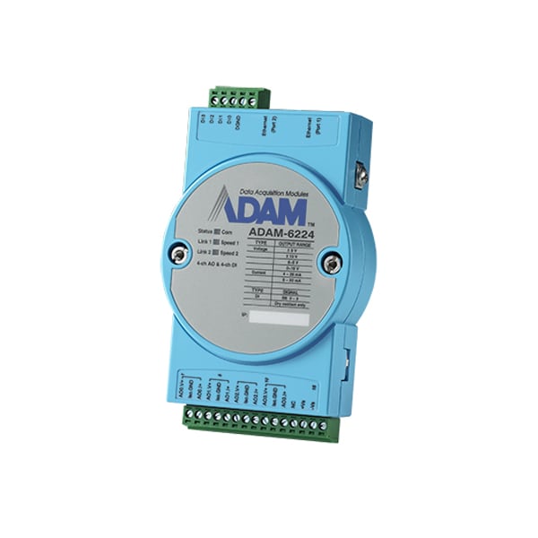 4-Ch Isolated Analog Output Modbus Tcp